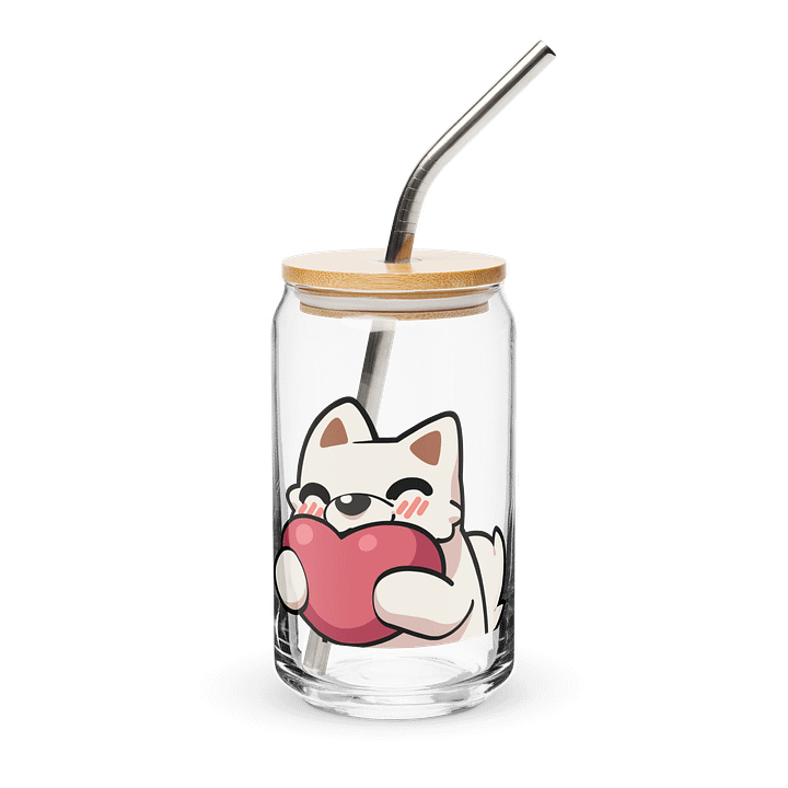 Spread the Love Glass Cup product image (1)