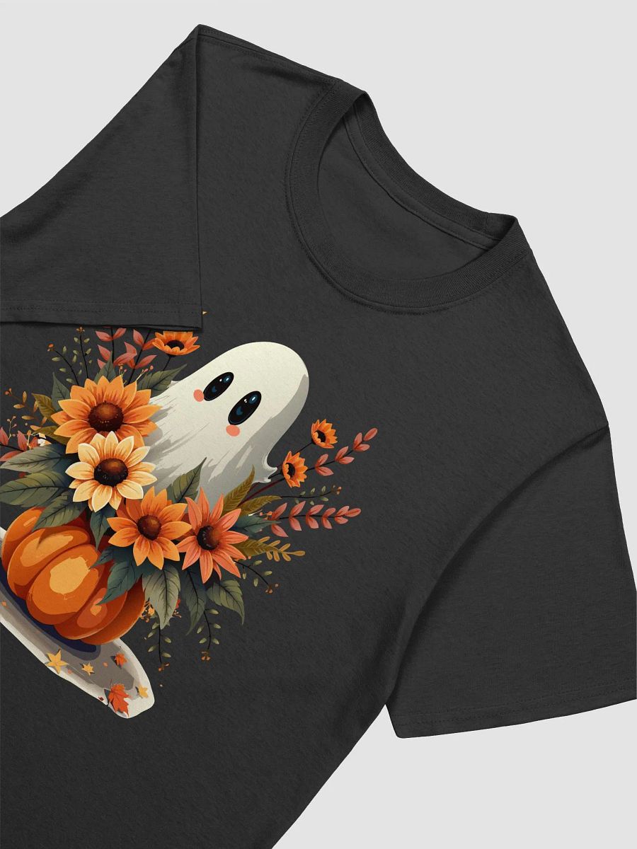Festive Ghost and Pumpkin Unisex T-Shirt product image (18)