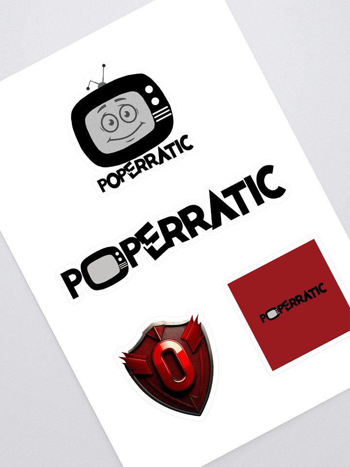 Poperratic Sticker Set product image (1)