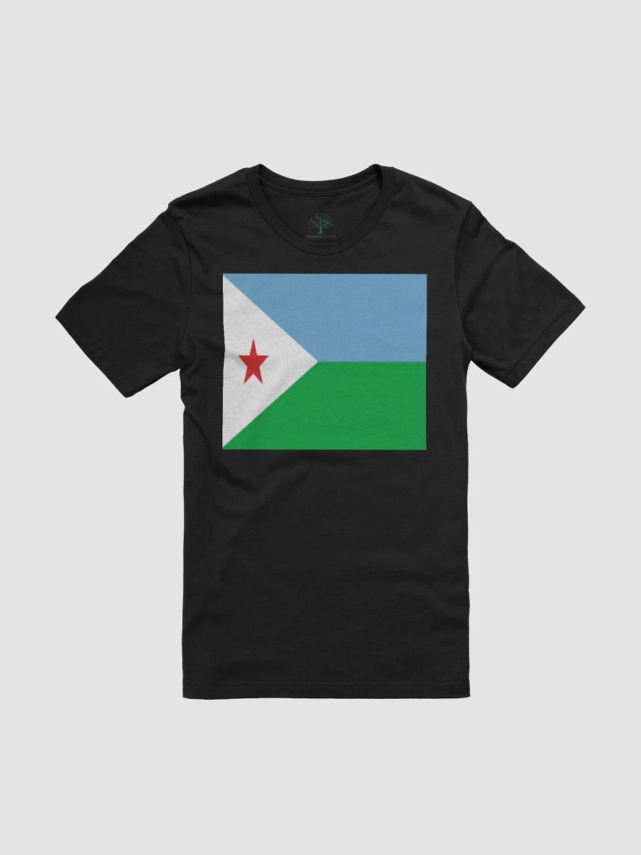 Exclusive Unisex Djibouti Flag Graphic Tee by Graphic Grove - Supersoft Cotton product image (3)