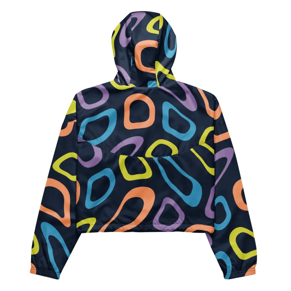 Vibrant Mosaic Visions Women's Windbreaker product image (5)