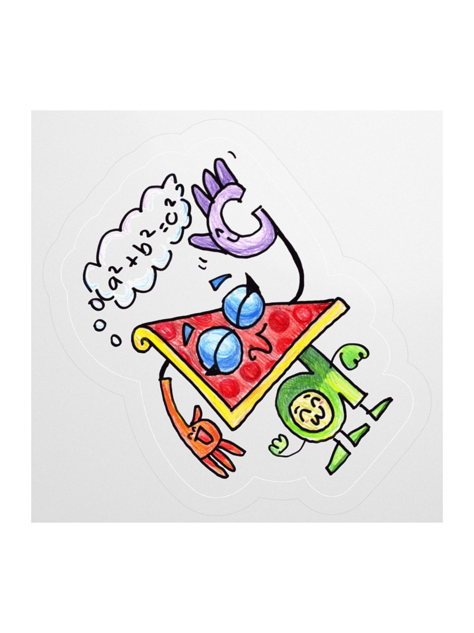 Pie-thagoras Sticker product image (1)