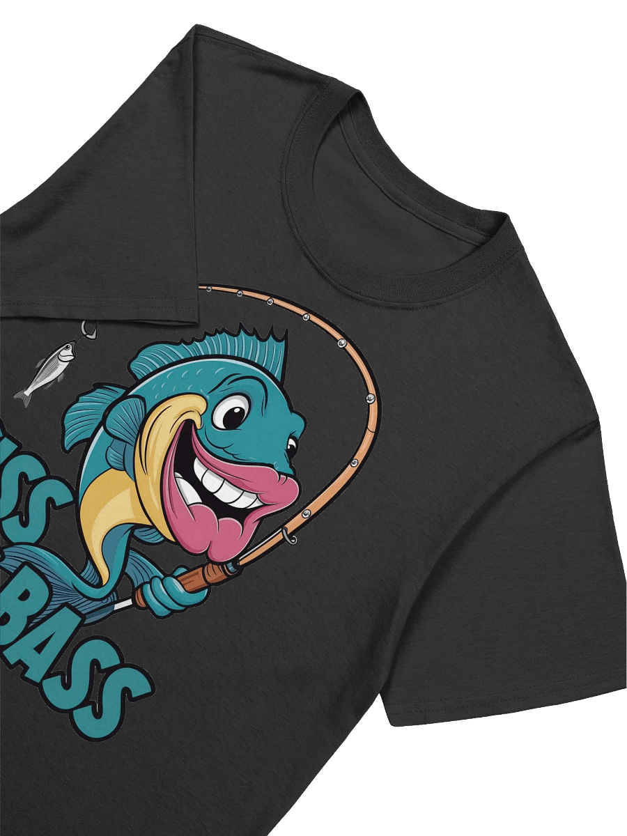 Fishing Lover - Kiss My Bass: The Fun Side of Fishing T-Shirt product image (17)