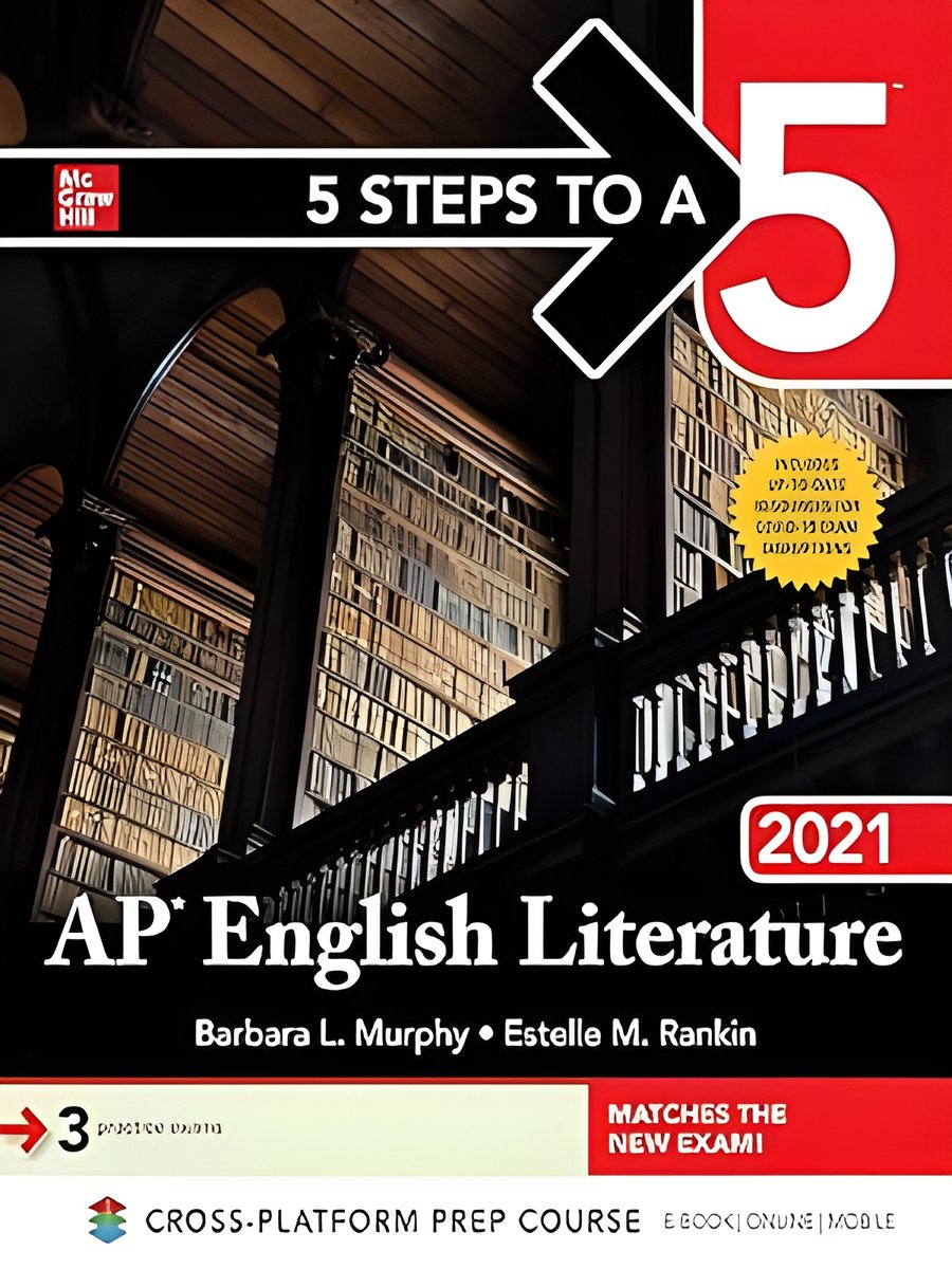 5 Steps to a 5: AP English Literature 2021 product image (1)