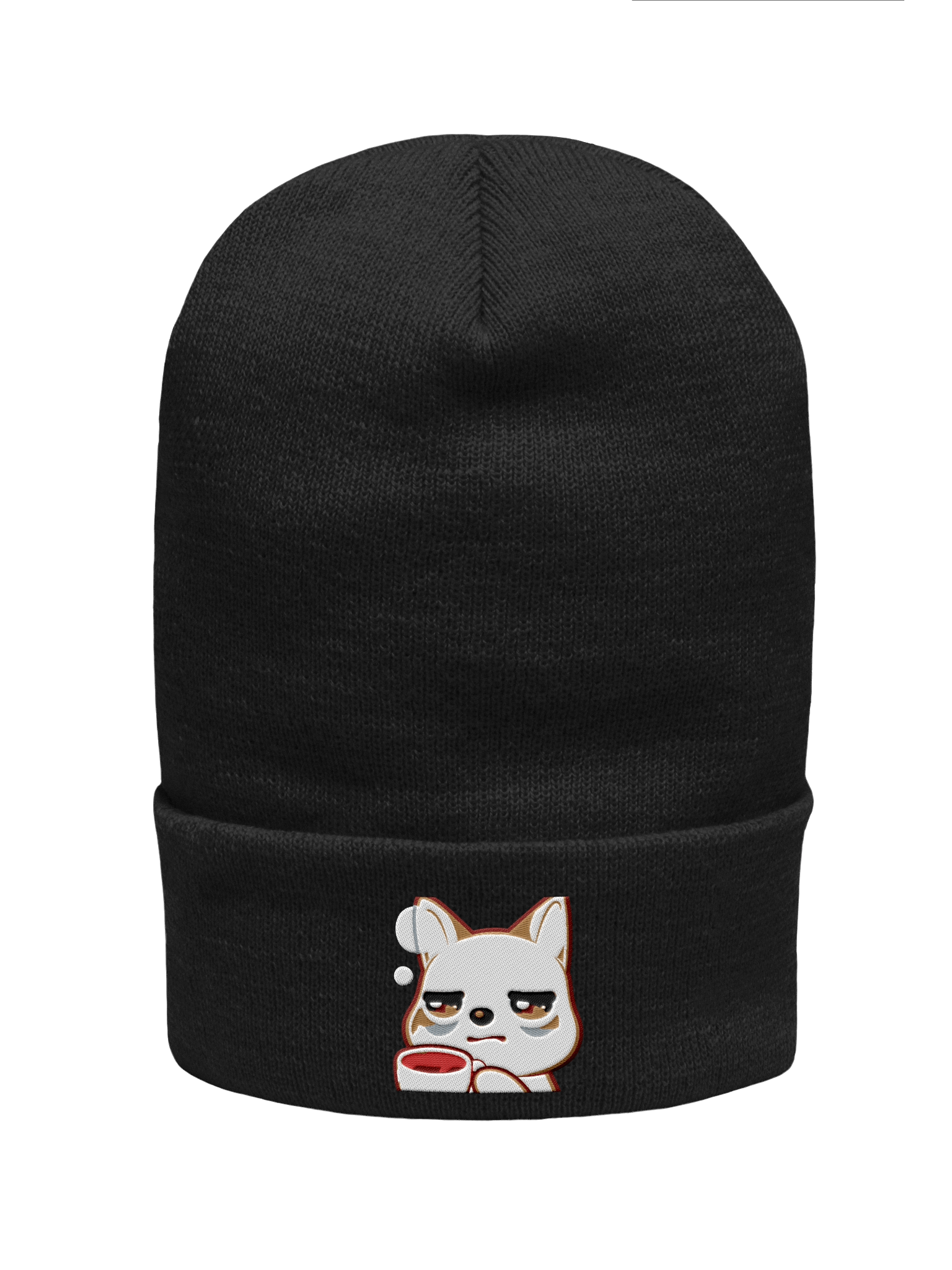 Shiba Coffee Emote Beanie product image (3)