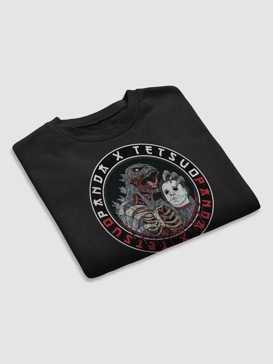 God of Carnage Bella+Canvas Women's Fleece Crop Sweatshirt (Northern Lotus Design) product image (7)