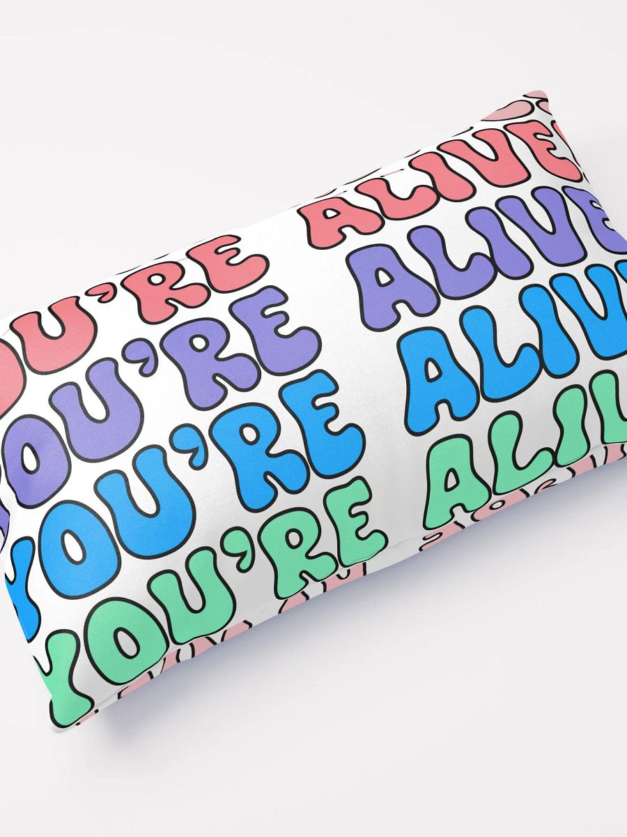 You're Alive Throw Pillow product image (4)