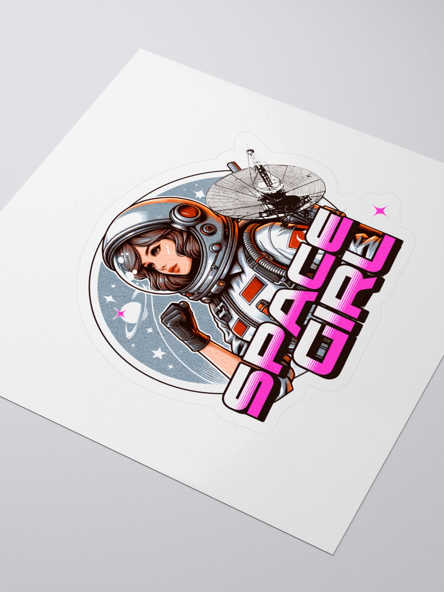 Space Girl Sticker product image (3)