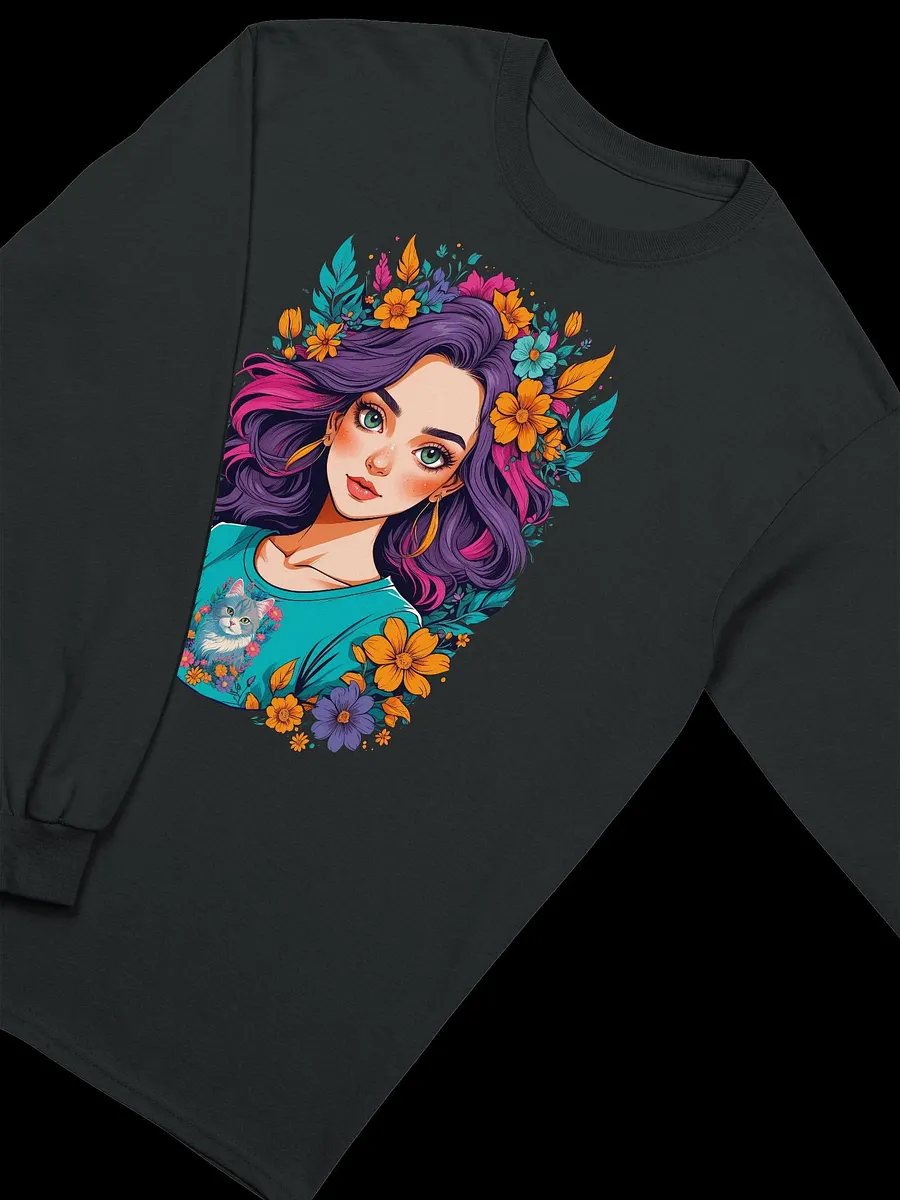 Bloomcore Flower Girl v2 - Gildan Ultra Cotton Unisex Long Sleeve T-Shirt product image (4)