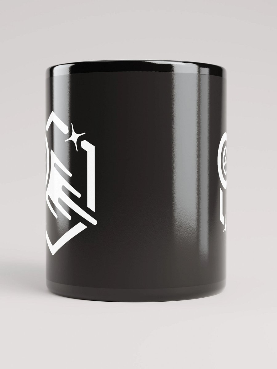 Black Ceramic Mug (Light Logo) product image (9)