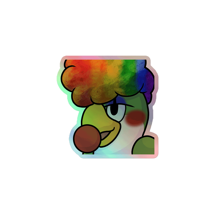 TolleyClown - Holo Sticker product image (1)