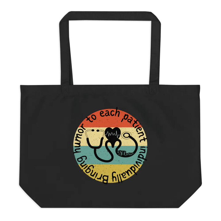 Bringing humor to each patient individually Organic Tote product image (3)