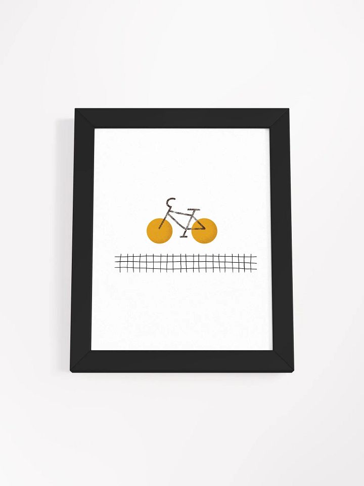 Whimsical Bicycle Dreams Framed Poster product image (2)