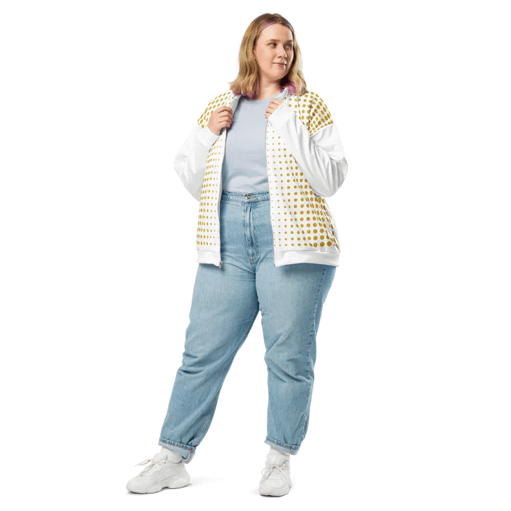 Sunburst Ladder All-Over Print Bomber Jacket product image (1)