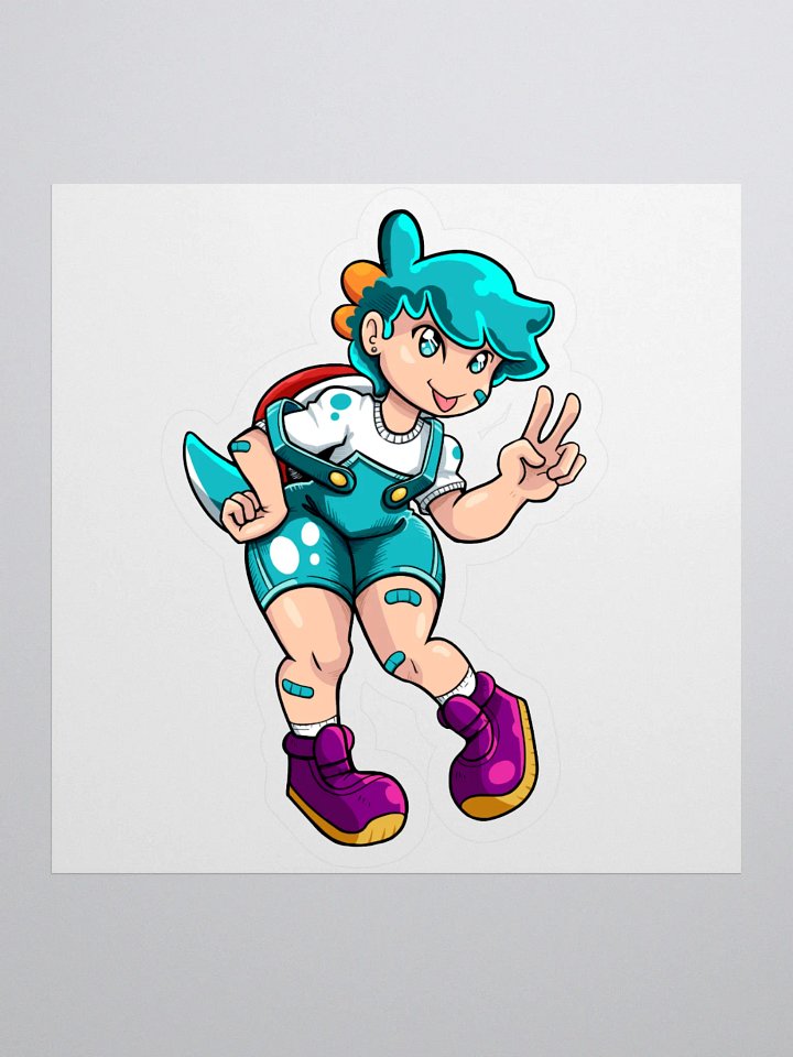 Tomboy Yoshi (Cyan) product image (1)