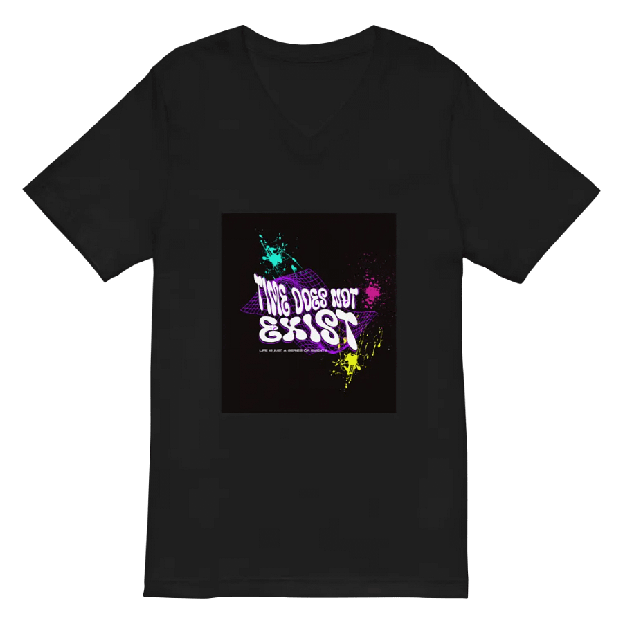 time does not exist V-Neck Tee product image (2)