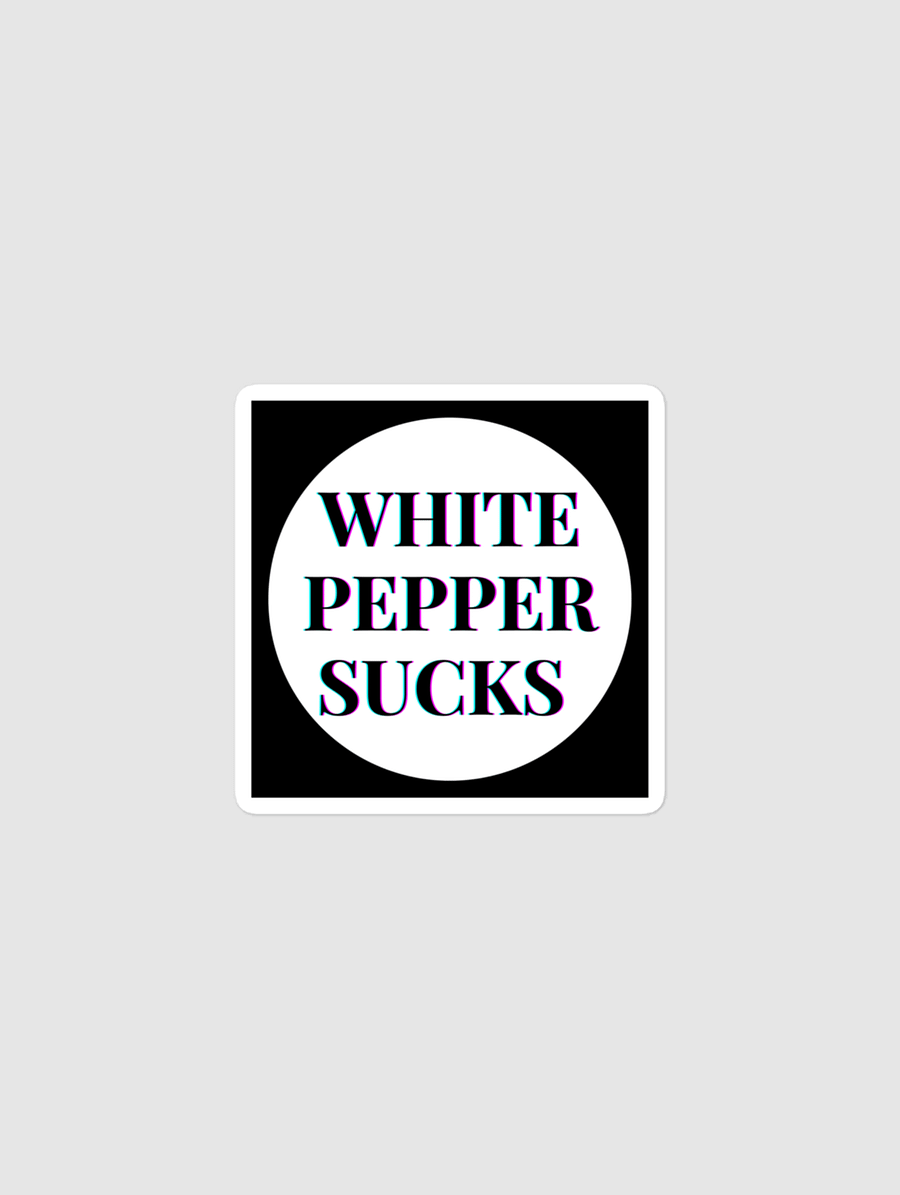 White Pepper Sucks! product image (1)