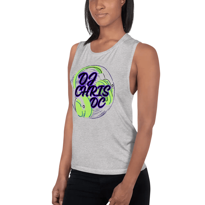 DJ Chris DC Signature Tank With Lime Green Graphic product image (2)