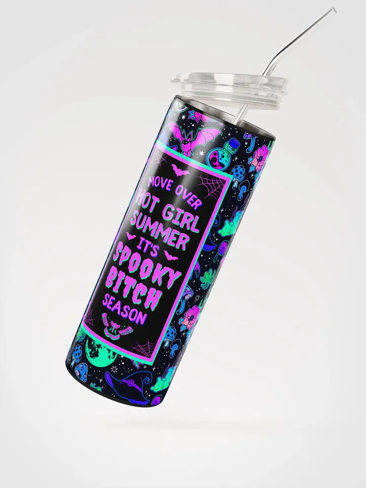 'Spooky B*tch Season' Stainless Steel Tumbler product image (2)