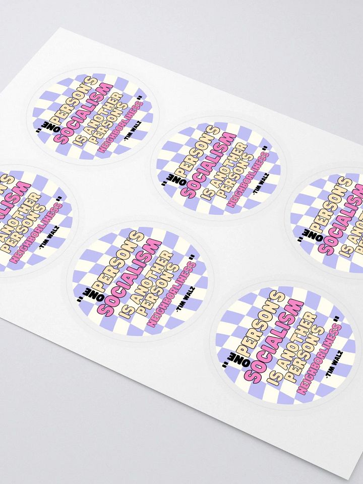Socialism Stickers product image (2)