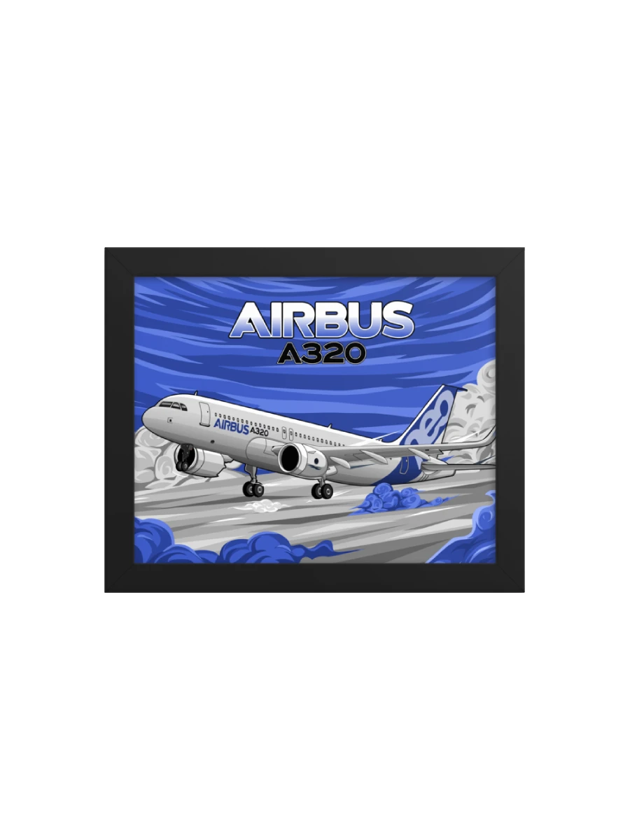 Airbus A320 Neo Framed Poster product image (1)