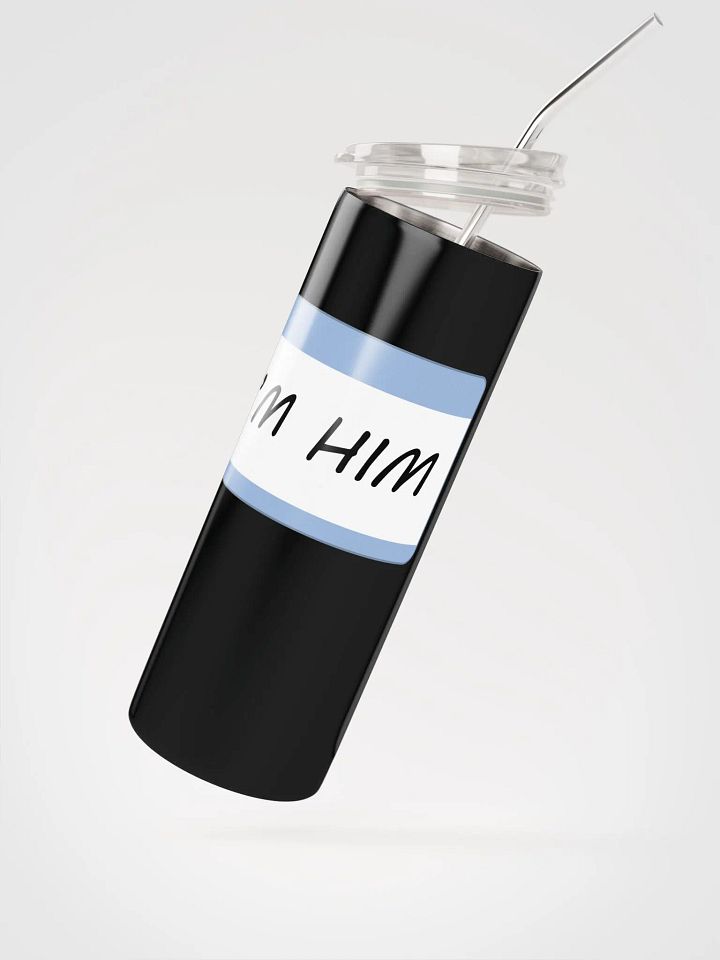Im Him Blue Name Logo Tall Cup product image (2)