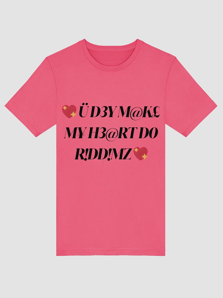 $.T.@.T - H3@RT R!DD!MZ Comfort Tee product image (1)