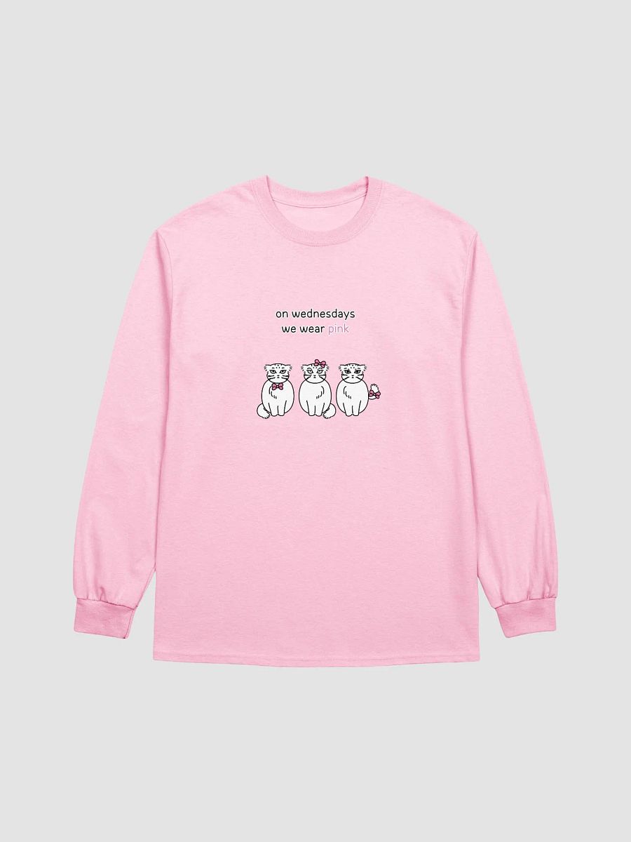 Pink Wednesdays Manul - Gildan Unisex Long Sleeve Tee product image (26)