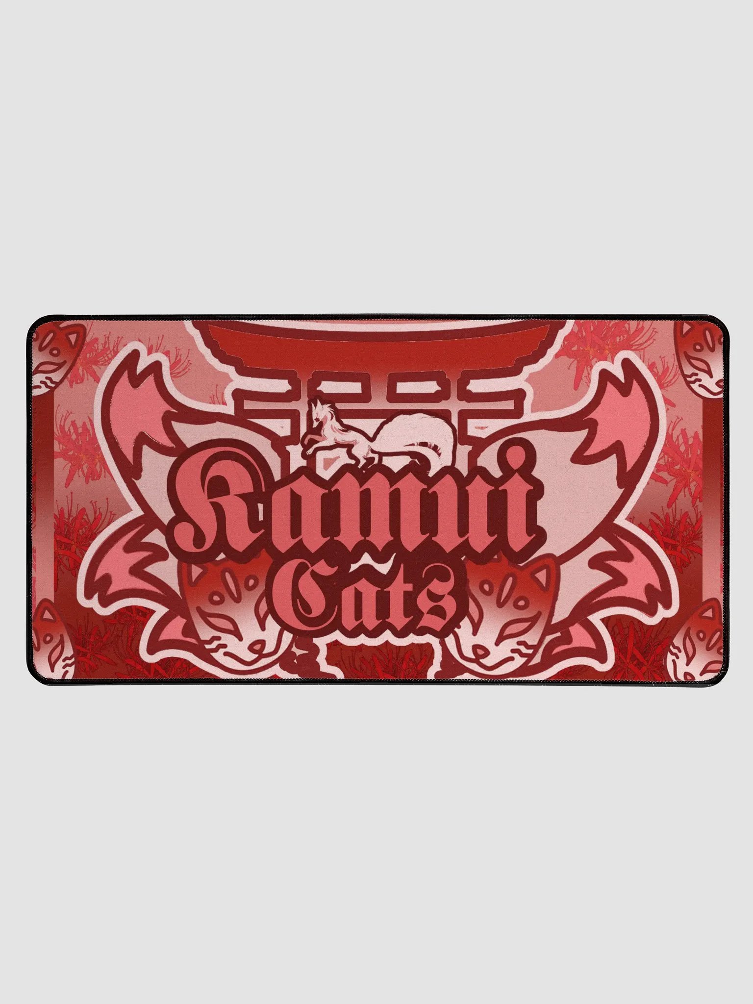 KamuiCats Logo Desk Mat product image (1)