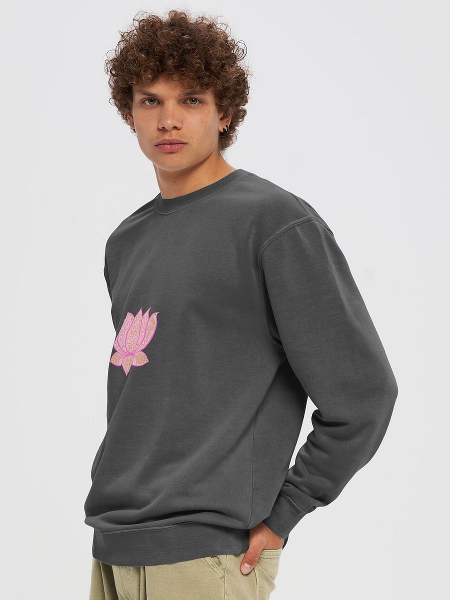 Lotus Eye Unisex Pigment Dyed Sweatshirt product image (5)