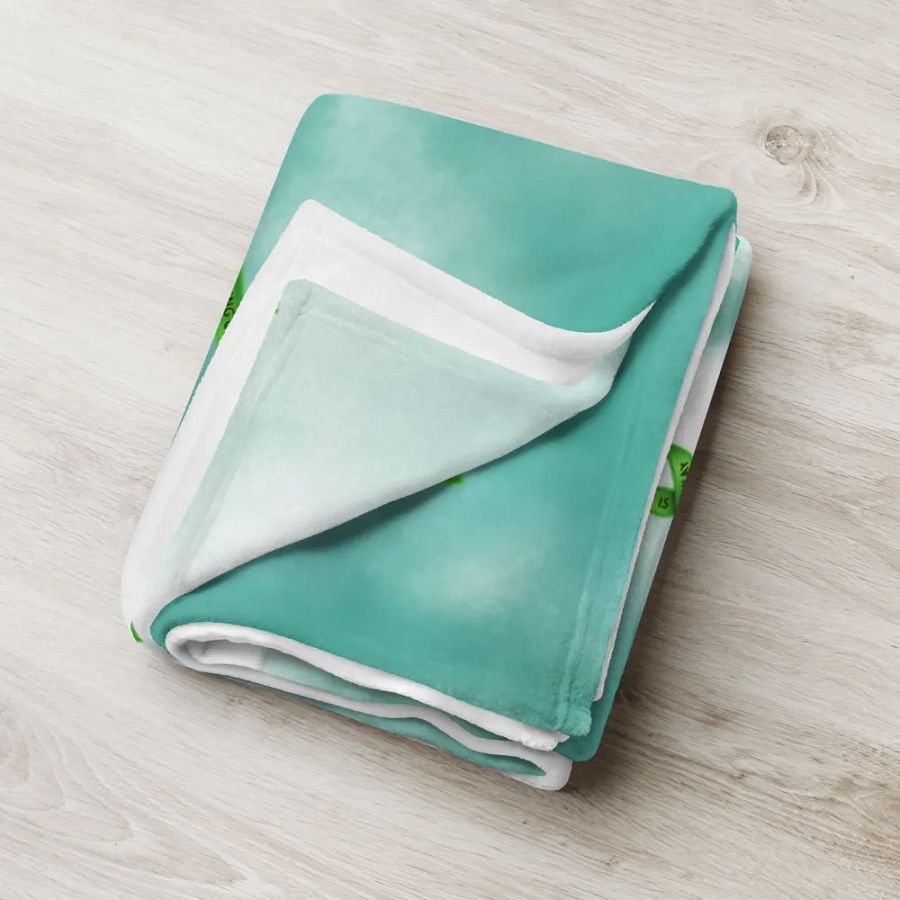 Green Ribbon Awareness Blanket product image (6)