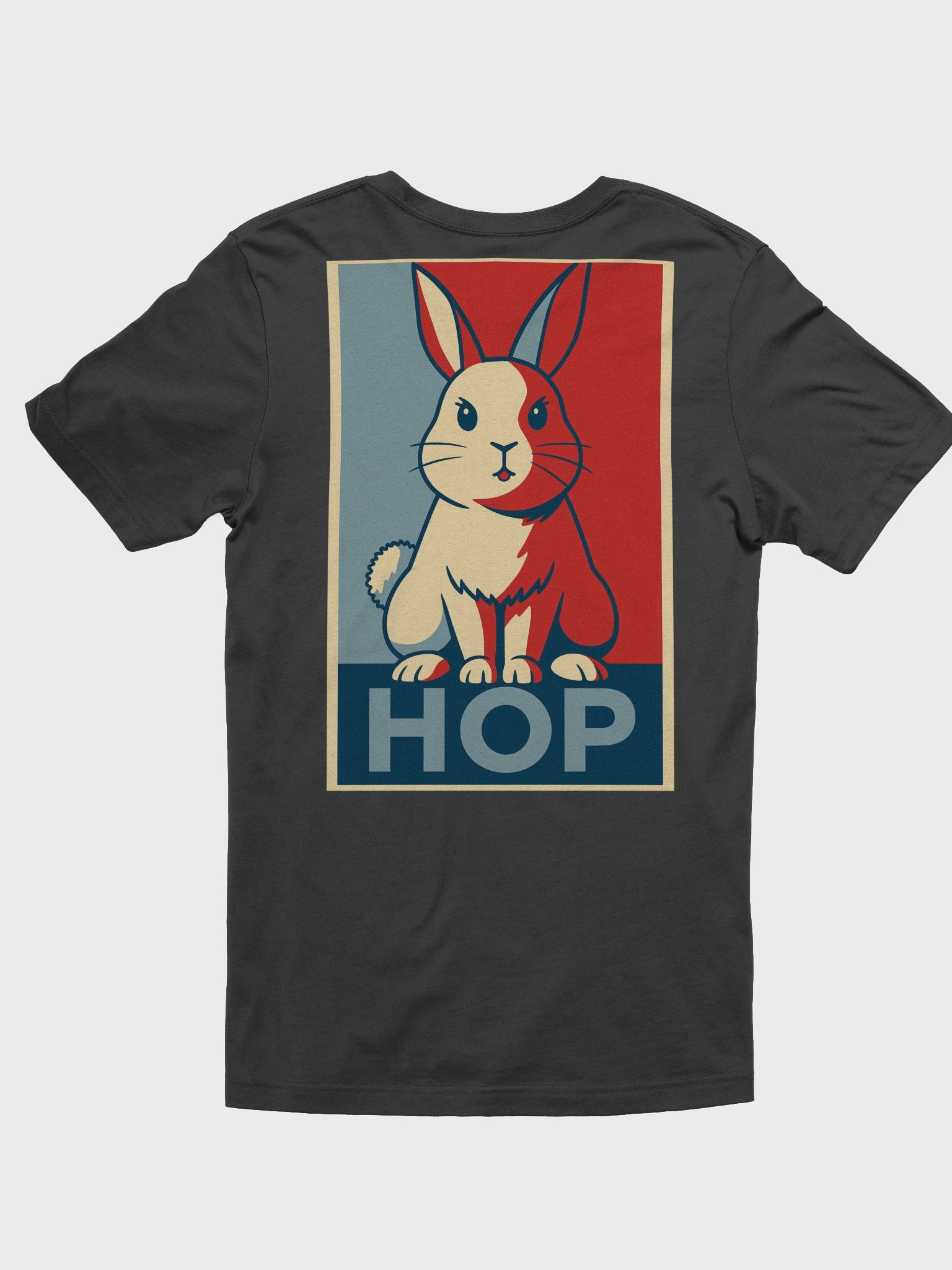 “HOP” Bunny Shirt – Fierce, Fluffy, and Ready for Change! product image (5)