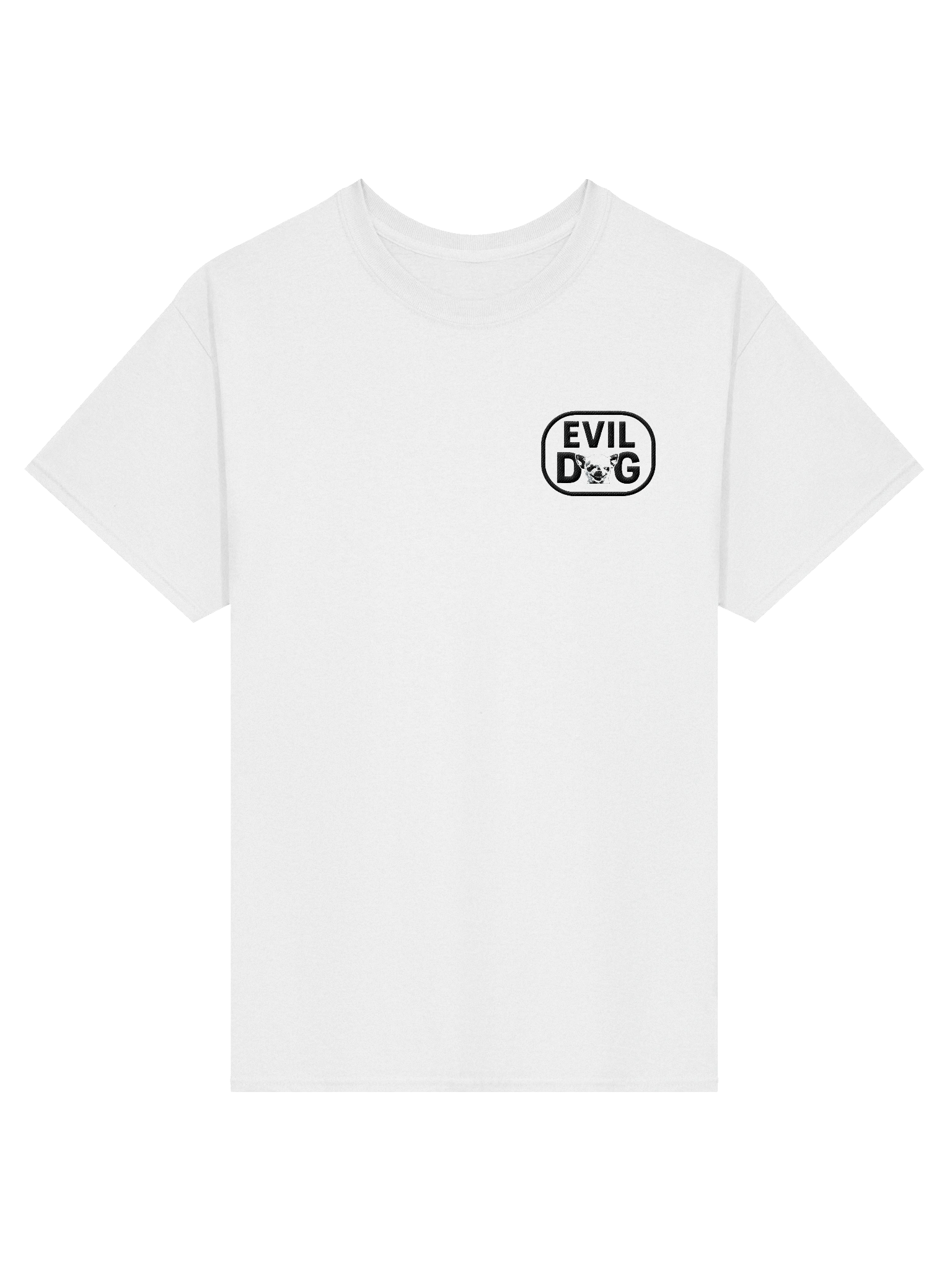 Stitched Evil Dog Funny T-Shirt product image (3)