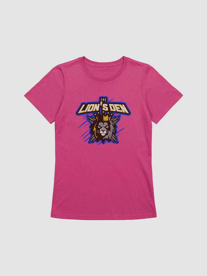 Women's Lion's Den Relaxed Fit T-Shirt (Berry/Blk/Navy/DrkGrey/Poppy) product image (1)