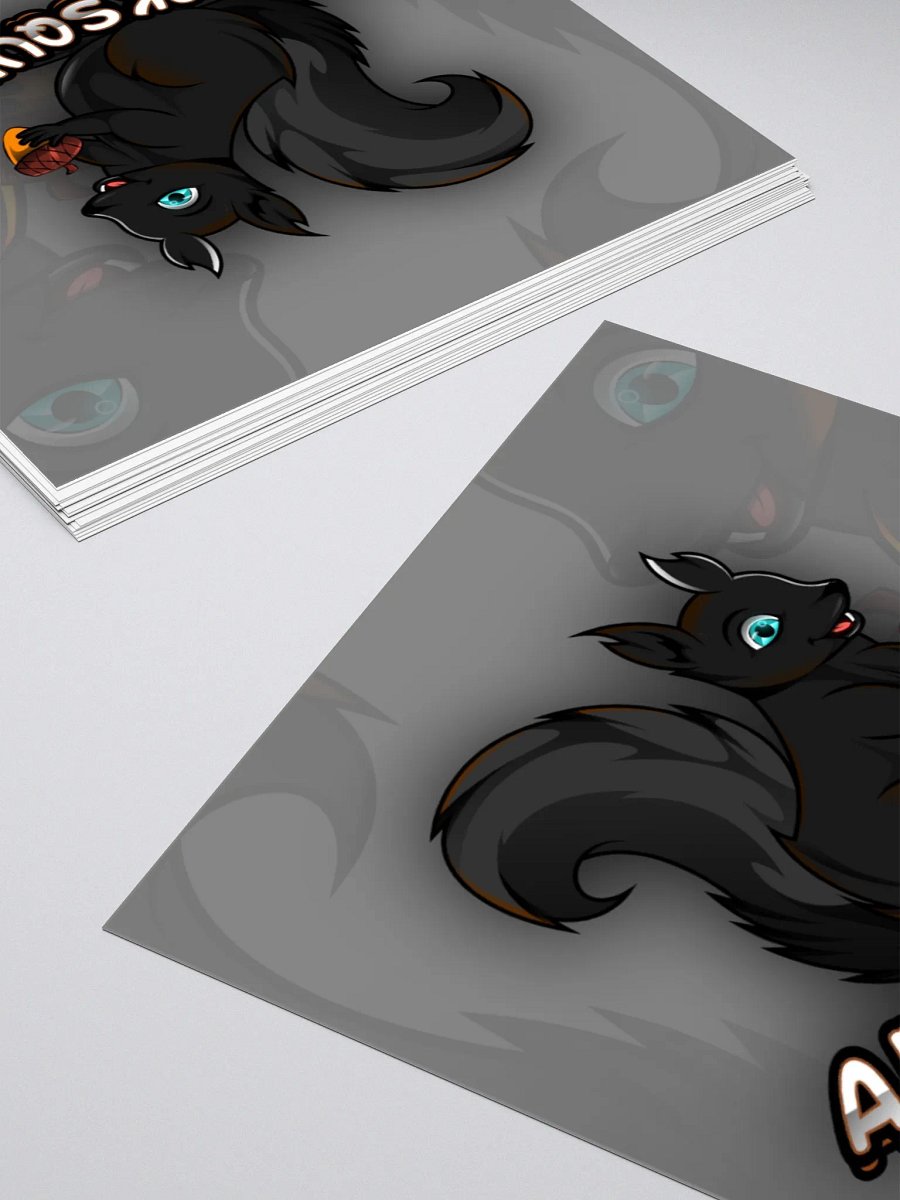 A Black Squirrel Sticker product image (4)