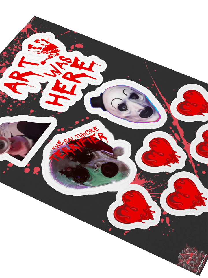 Baltimore Terrifier Sticker Pack product image (2)