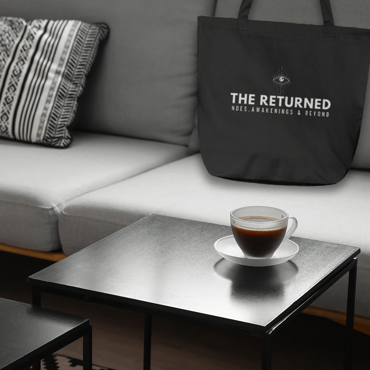 THE RETURNED PODCAST™ ORGANIC CANVAS TOTE product image (1)