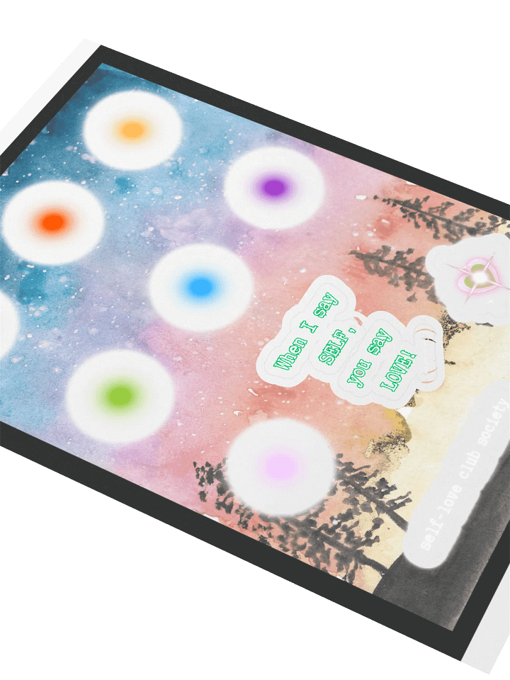 Chakra Sticker Pack | Self Love Club Society product image (2)