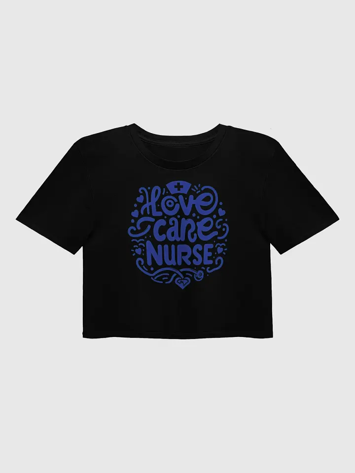 Love Care Nurse Crop Top product image (2)