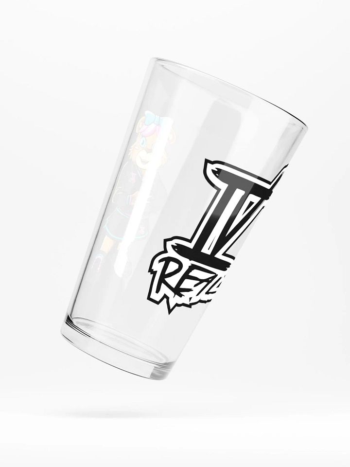 Standing Girl Bear Pint Glass product image (2)