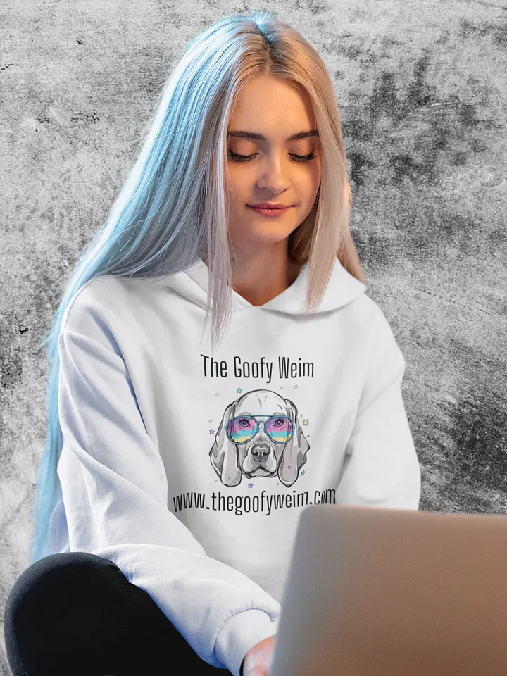 The Goofy Weim Logo Merch - Cotton Heritage Unisex Premium Hoodie product image (3)