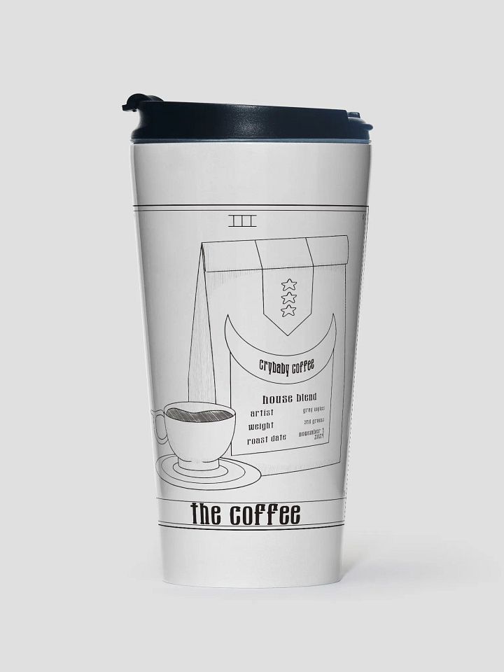 The Coffee Tarot Card Travel Mug product image (1)