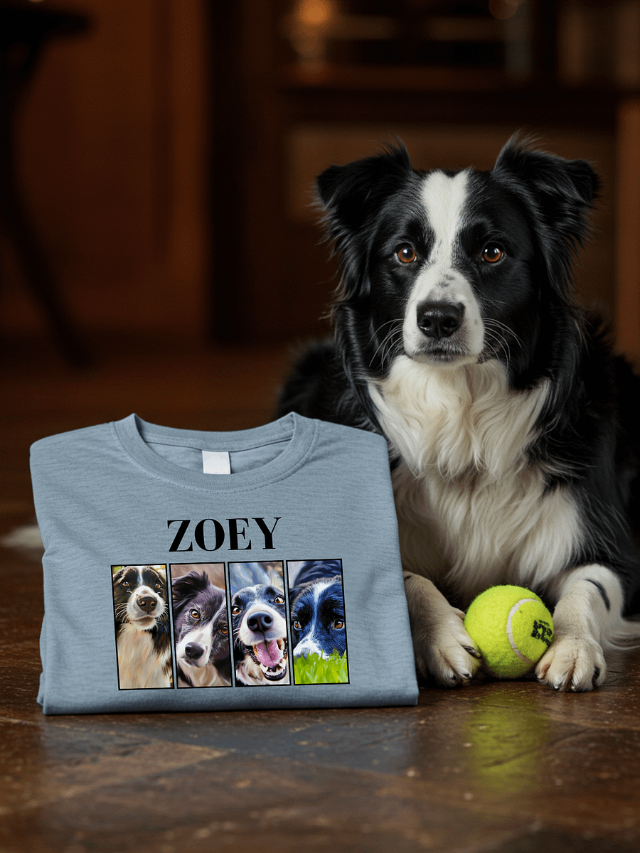 YOUR BEST FRIEND! / T-SHIRT WITH PERSONALIZED NAME / DIGITAL ART IV product image (1)