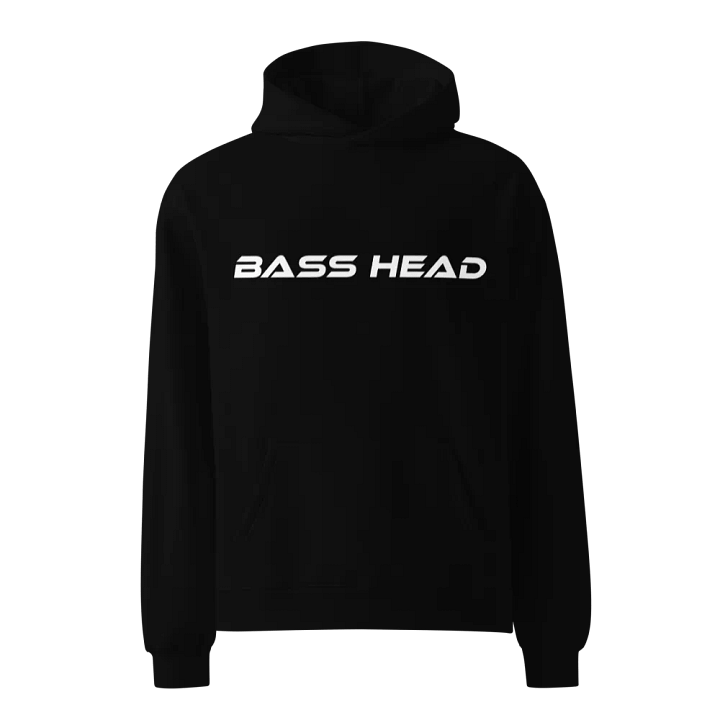 Pixelated Monochrome Oversized Hoodie product image (1)