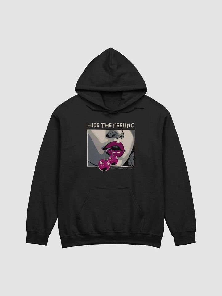 Hide The Feeling Lips Hoodie product image (1)