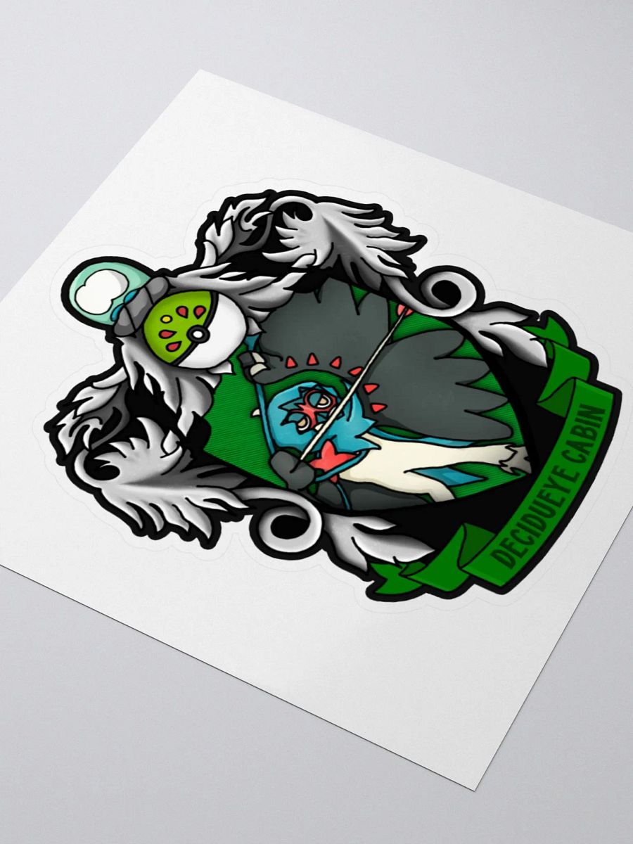Owl Cabin Badge Sticker product image (7)