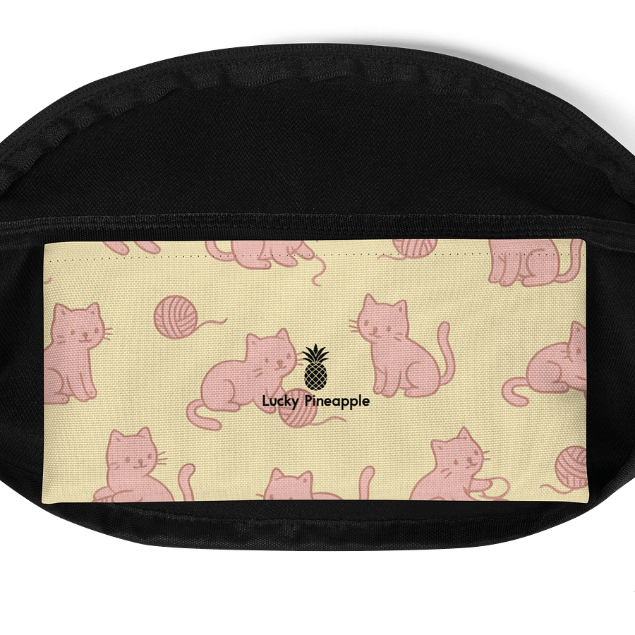 Pink Kittens Playing with Yarn Fanny Pack (Waist Bag) product image (4)
