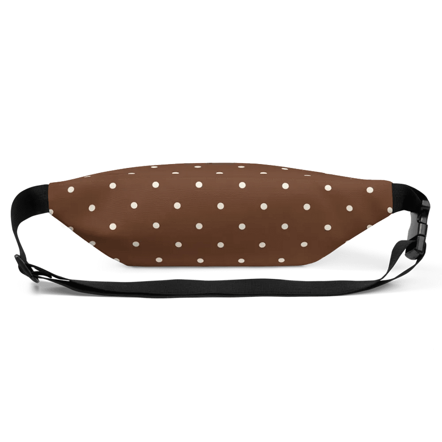 Brown with Cream Dots Fanny Pack product image (4)