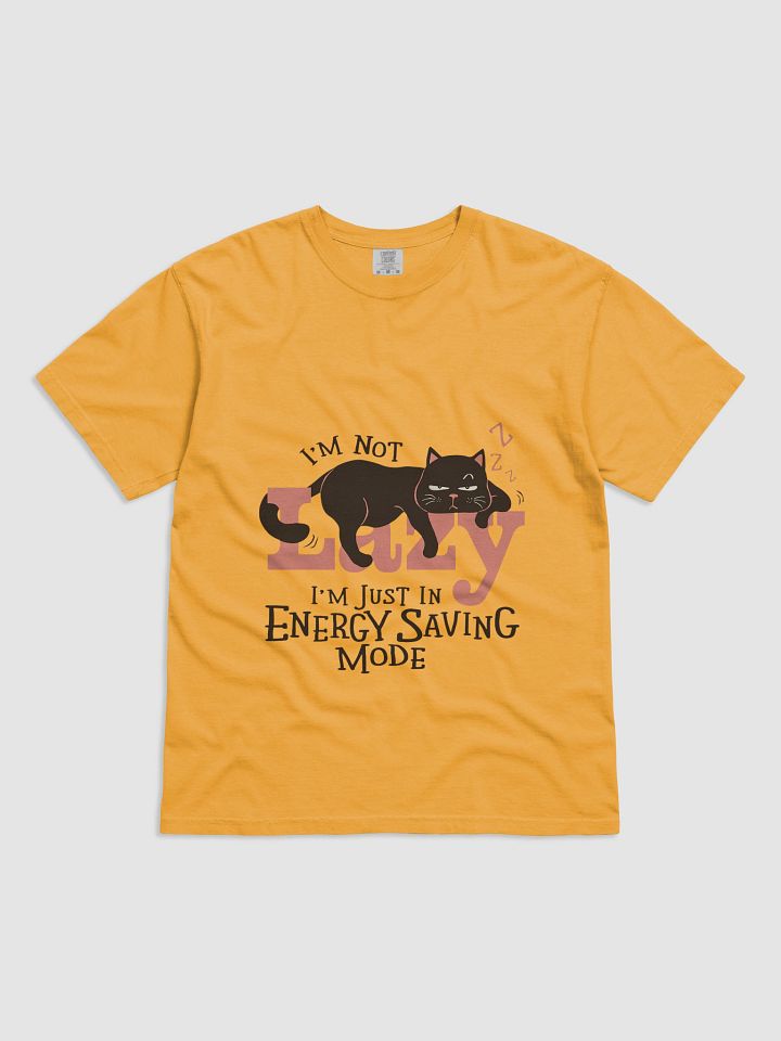 Energy Saving Mode Cat T-Shirt product image (3)