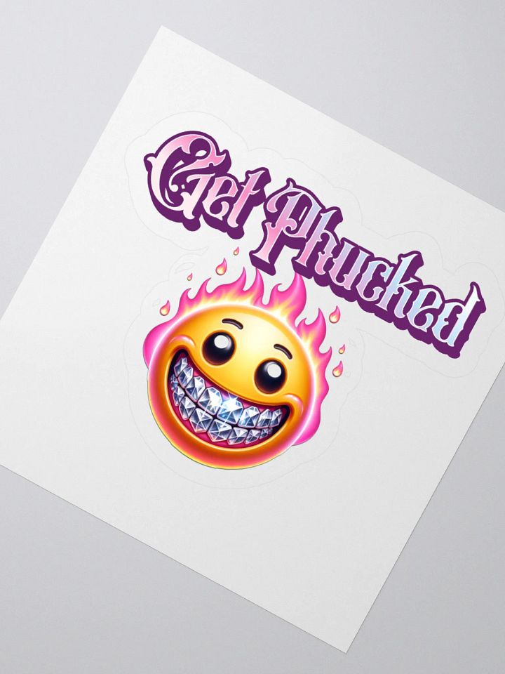 Get Phucked Kiss Cut Stickers product image (4)